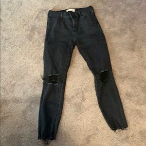 Pacsun black skinny jeans